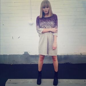 Gorgeous open back sweater dress