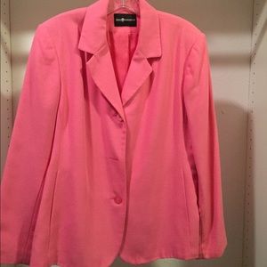 Pink blazer
