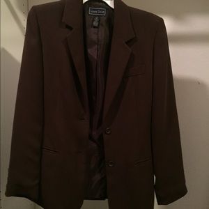 Dark brown blazer