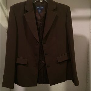 Dark brown blazer