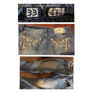 Miss Me cropped jeans