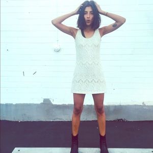 Francesca's lace mini dress