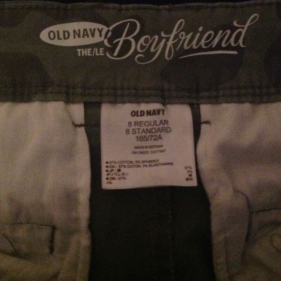 Old Navy Pants - Old Navy Camo Boyfriend Jeans
