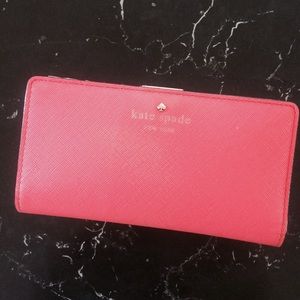 Pink Kate Spade Wallet