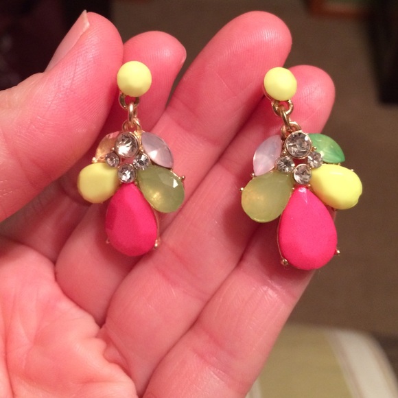 Target bright earrings
