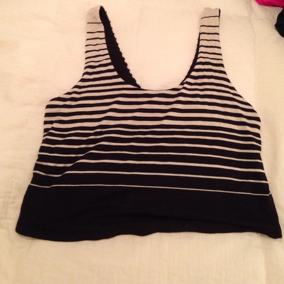 Urban outfitters/silence and noise striped top