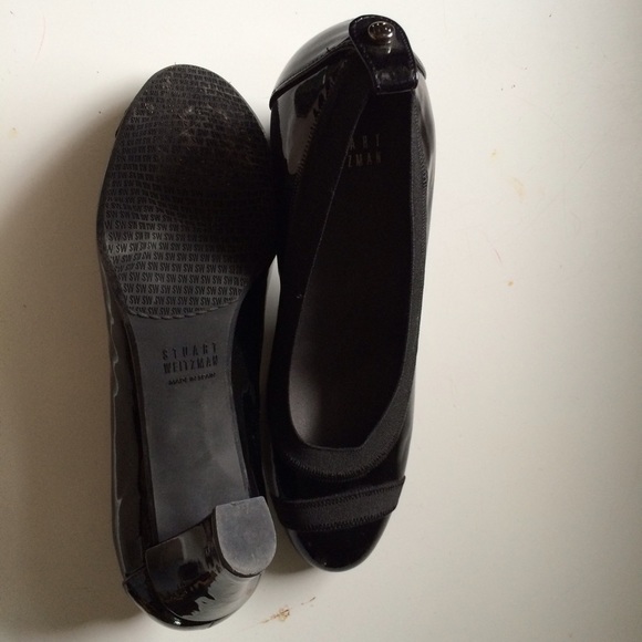 Stuart Weitzman Black Heels size 7 - Picture 2 of 4