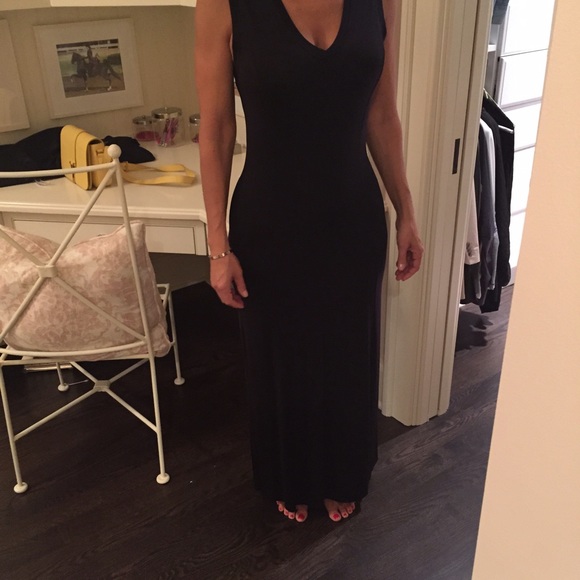 Black J.Crew maxi dress