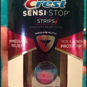 Box of crest sensi strips