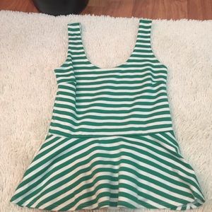 Striped tank top