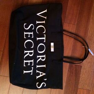 Black Beach Bag from Victoria's Secret