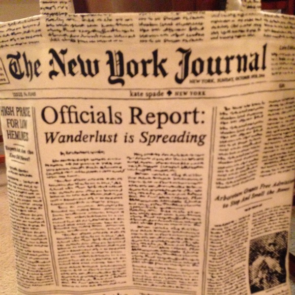 Newspaper tote