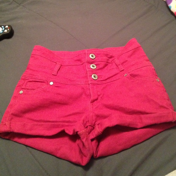High waisted shorts