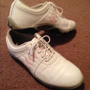 Foot joy ladies golf shoes white/pink size 8
