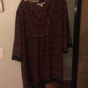 flowly bohemian dress