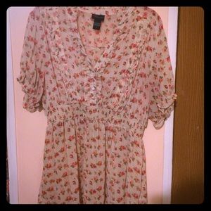 Torrid Chiffon Style Top