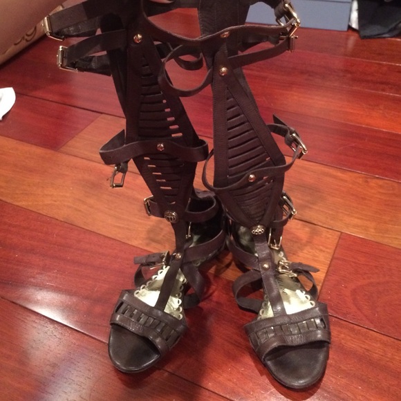 Juicy Couture gladiator sandals