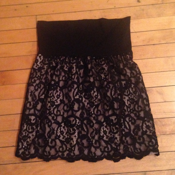 Ann Taylor Loft Maternity Lace Skirt, 2