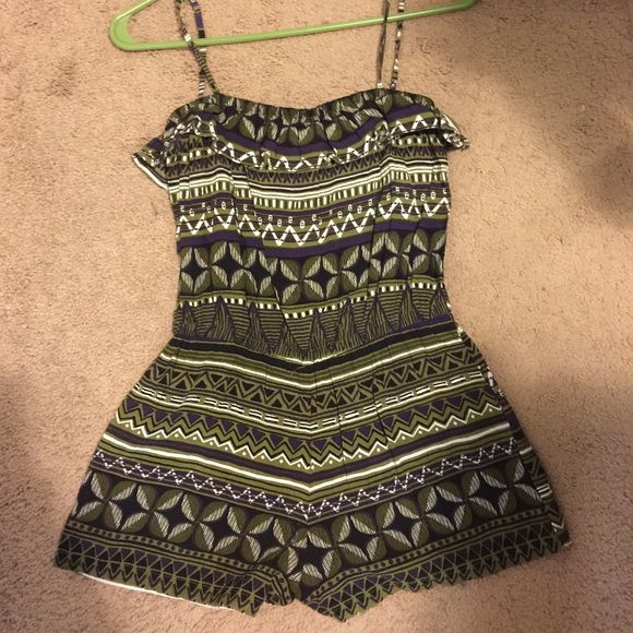 Forever 21 Pants - Aztec romper shorts forever 21