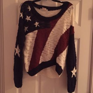 American flag sweater!