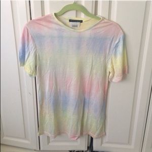Brandy Melville Pastel Tie Dye Shirt