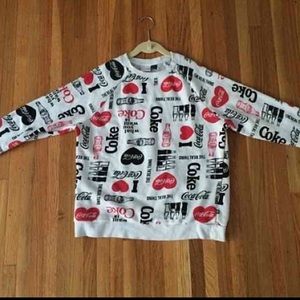 Forever 21 Coca cola sweatshirt