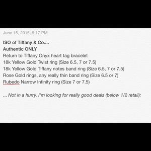 In search of these items...