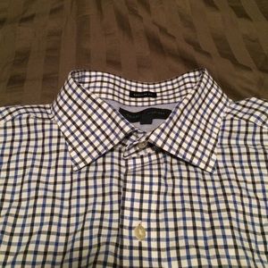 Men's Tommy Hilfiger blue and white gingham