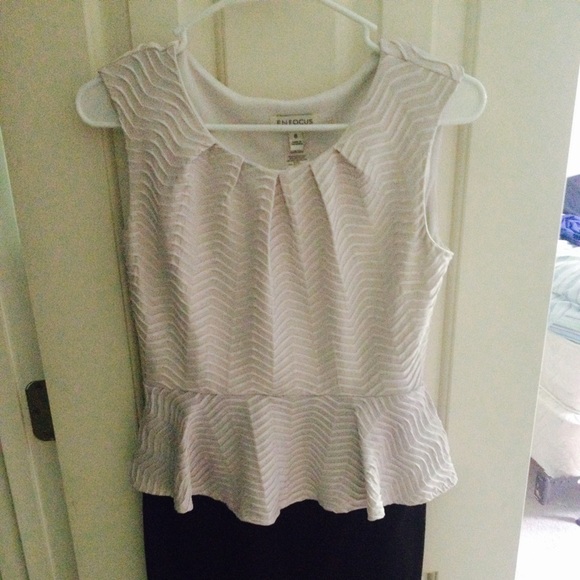 White and black office business dress