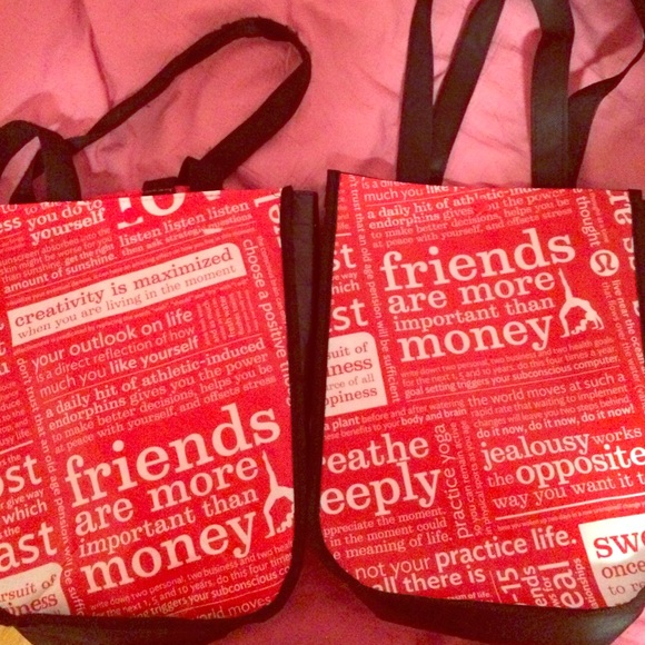 Lulu lemon bags