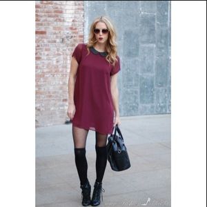 H&M Maroon Dress