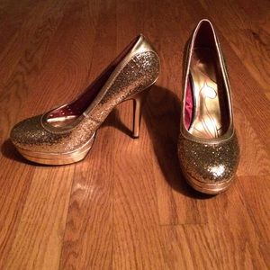 Baby Phat glitter pump