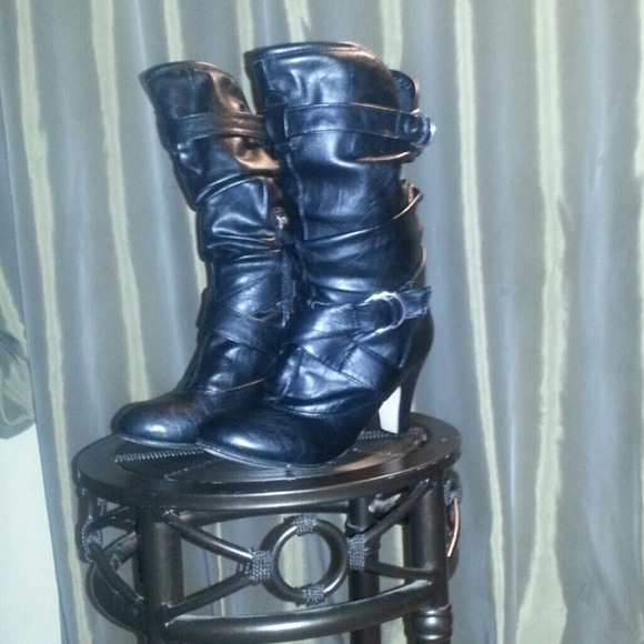 Black boots
