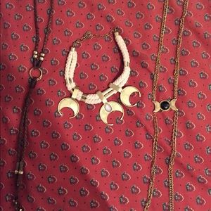 Free people necklace bundles.