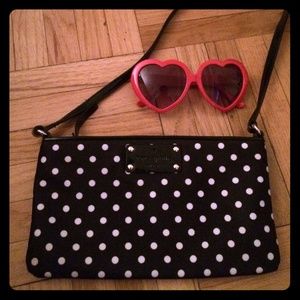 Kate Spade Nylon polka dot purse {authentic}