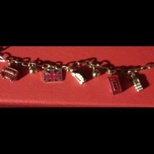 British Charm Bracelet