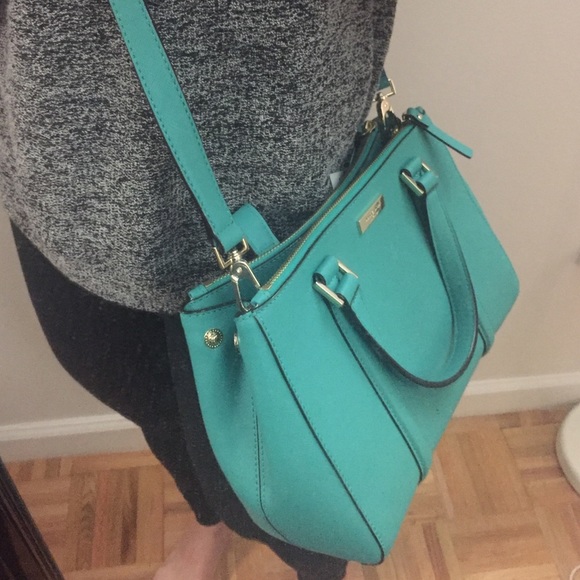 Kate Spade Small Loden - Turquoise NO TRADE - Picture 3 of 4