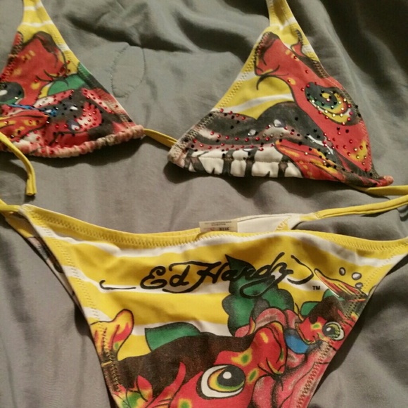Ed Hardy swim suit
