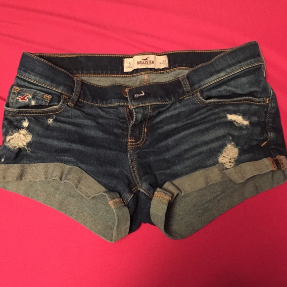 hollister size 5 or 27 jean shorts
