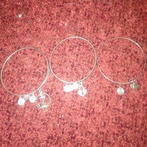 all silver three alex & ani!