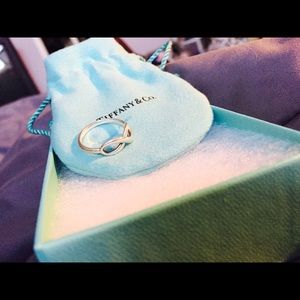 Tiffany and Co sterling silver infinity ring