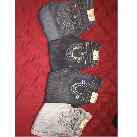 4 real true religion jeans size 23 women