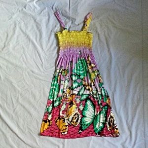 BUTTERFLY DRESS SIZE SMALL