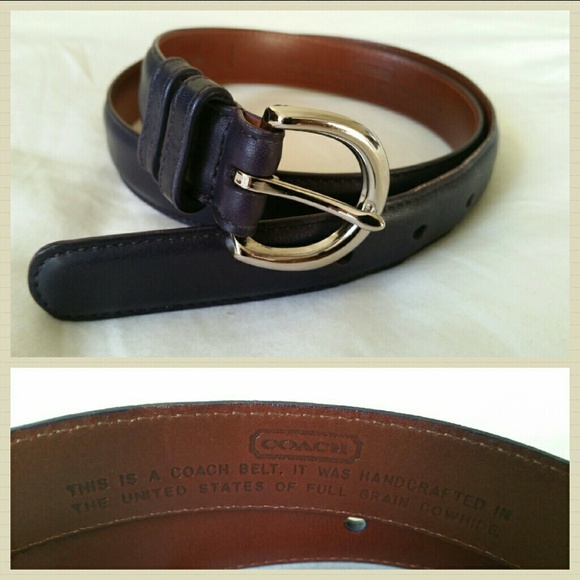 Coach Accessories - Coach Leather Belt