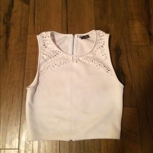 White urban outfitters crop top