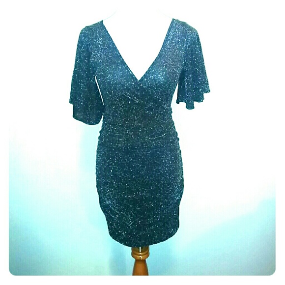 Black sparkle dress