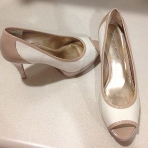 Antonio Melani two tone platform heel