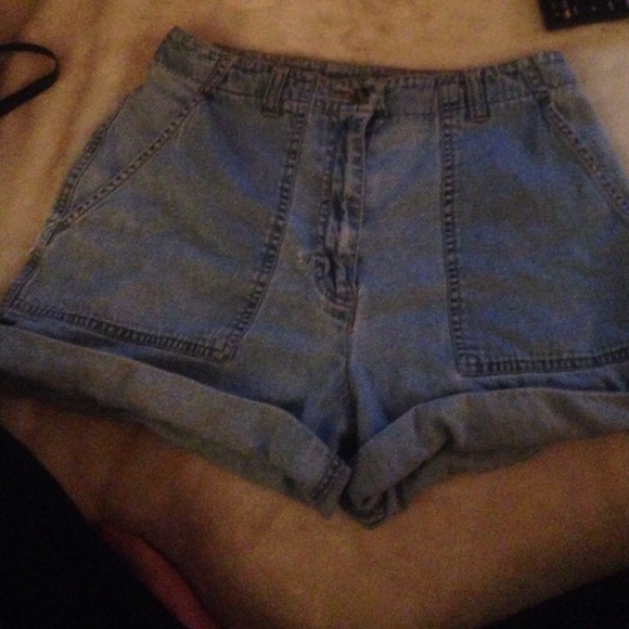 High waisted shorts