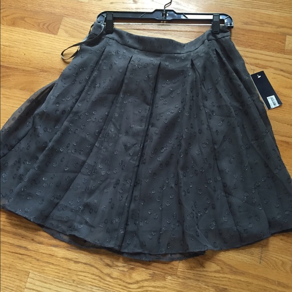 Anne Klein Grey Skirt