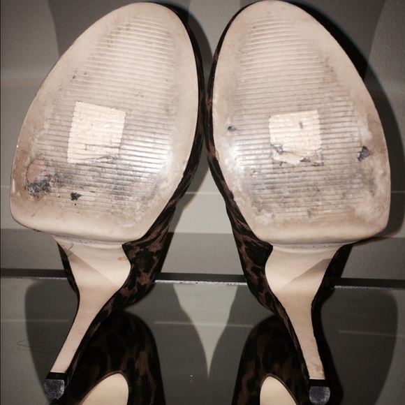 ALDO leopard heels pumps platforms - Picture 4 of 4